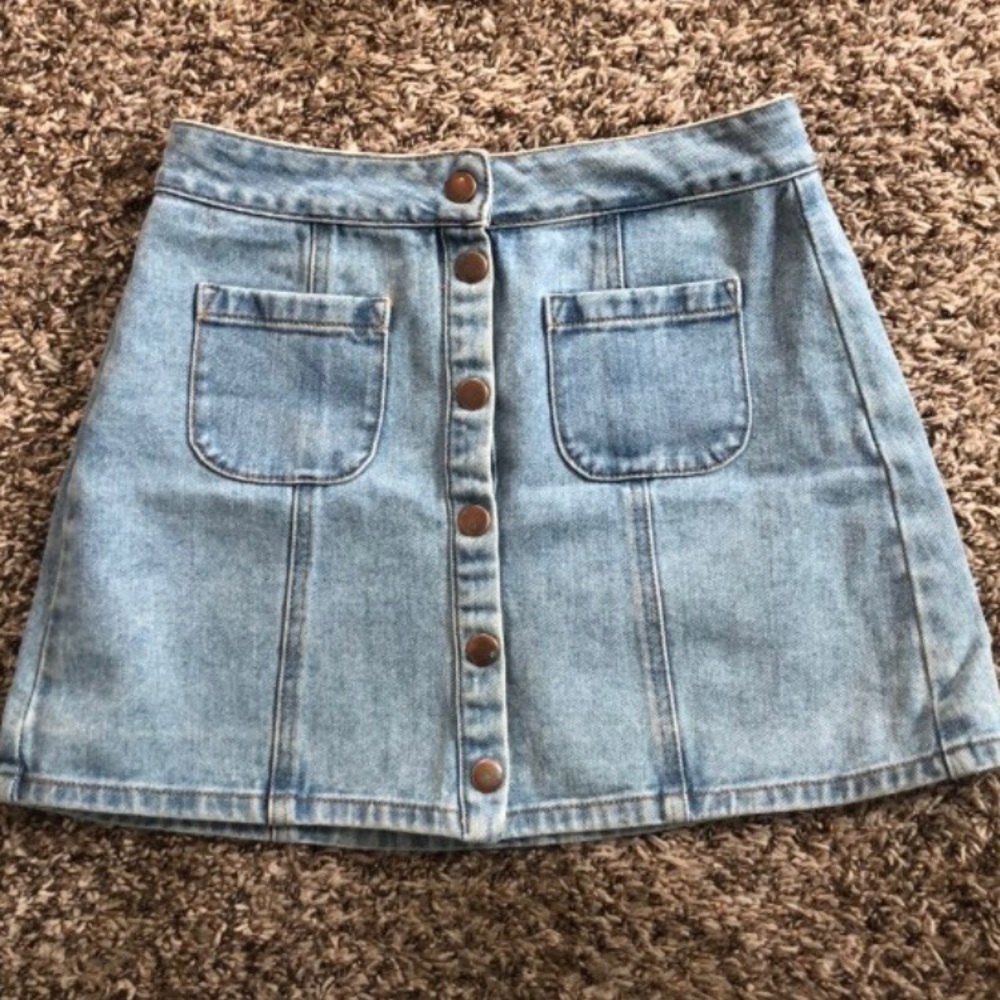 Jean skirt